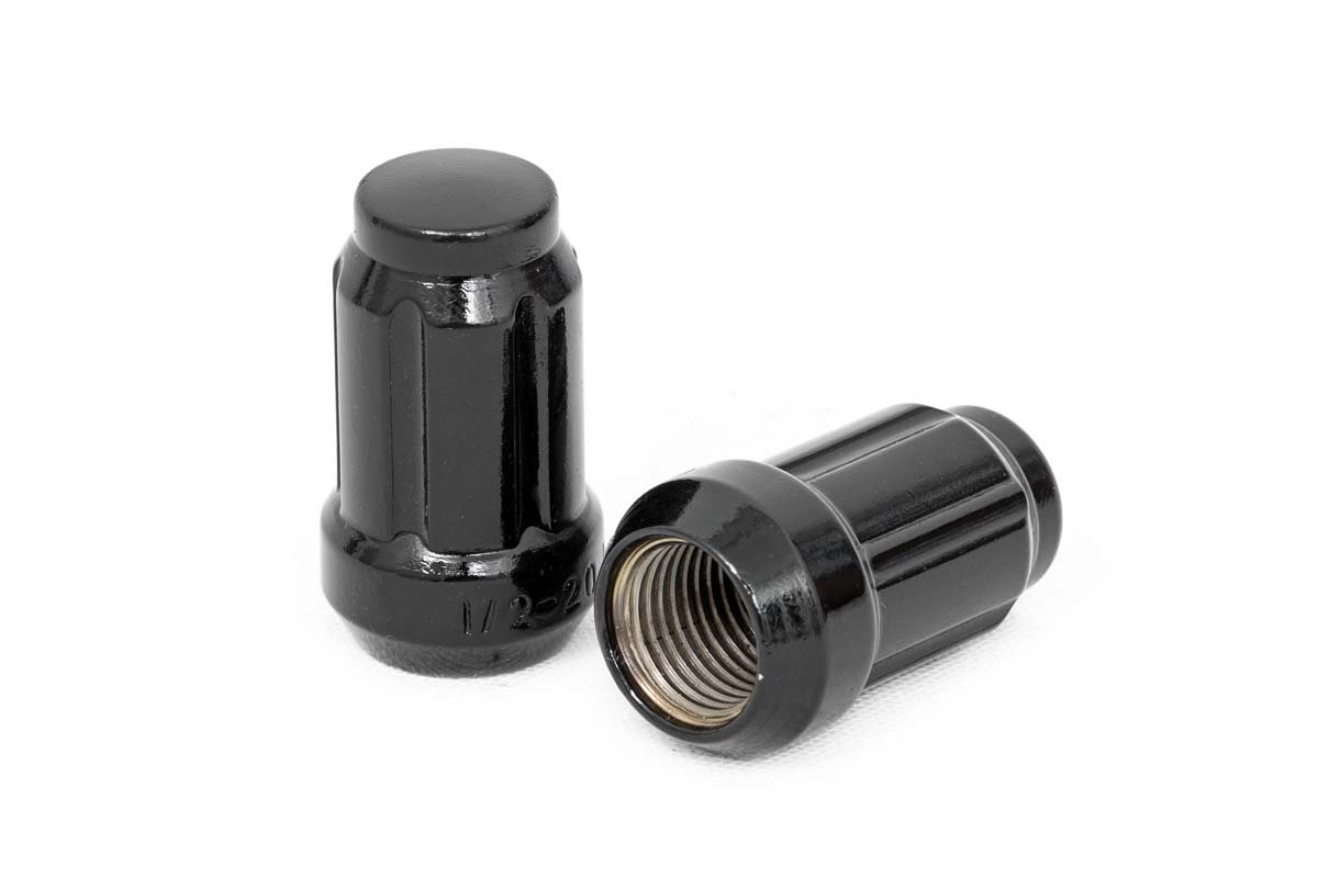 Rough Country 1 2 X 20 Lug Nut Set Of 24 - Black