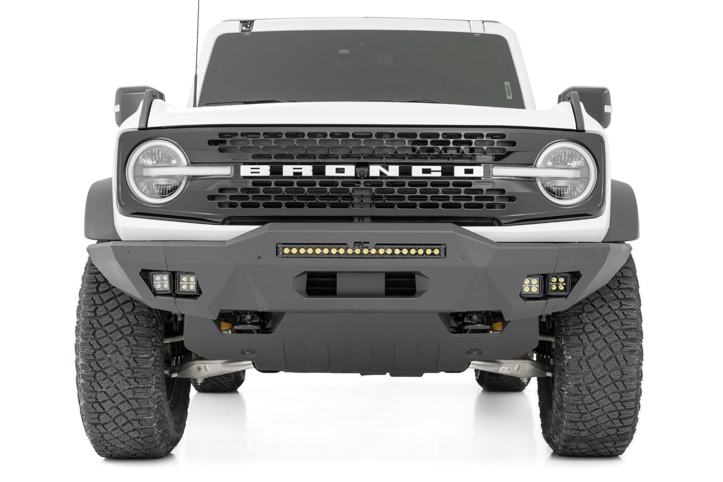 Front Bumper - Modular - Full Wings - Ford Bronco 4WD (2021-2023)