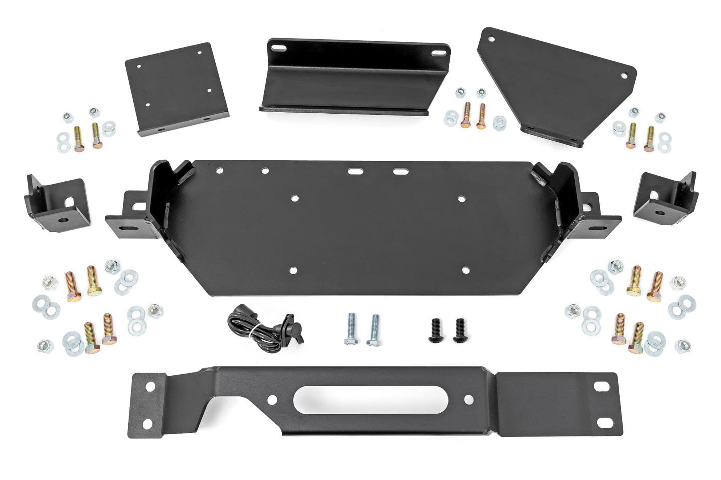 Rough Country Hidden Winch Mount - Ford F-250 Super Duty 2WD 4WD (2020-2022)