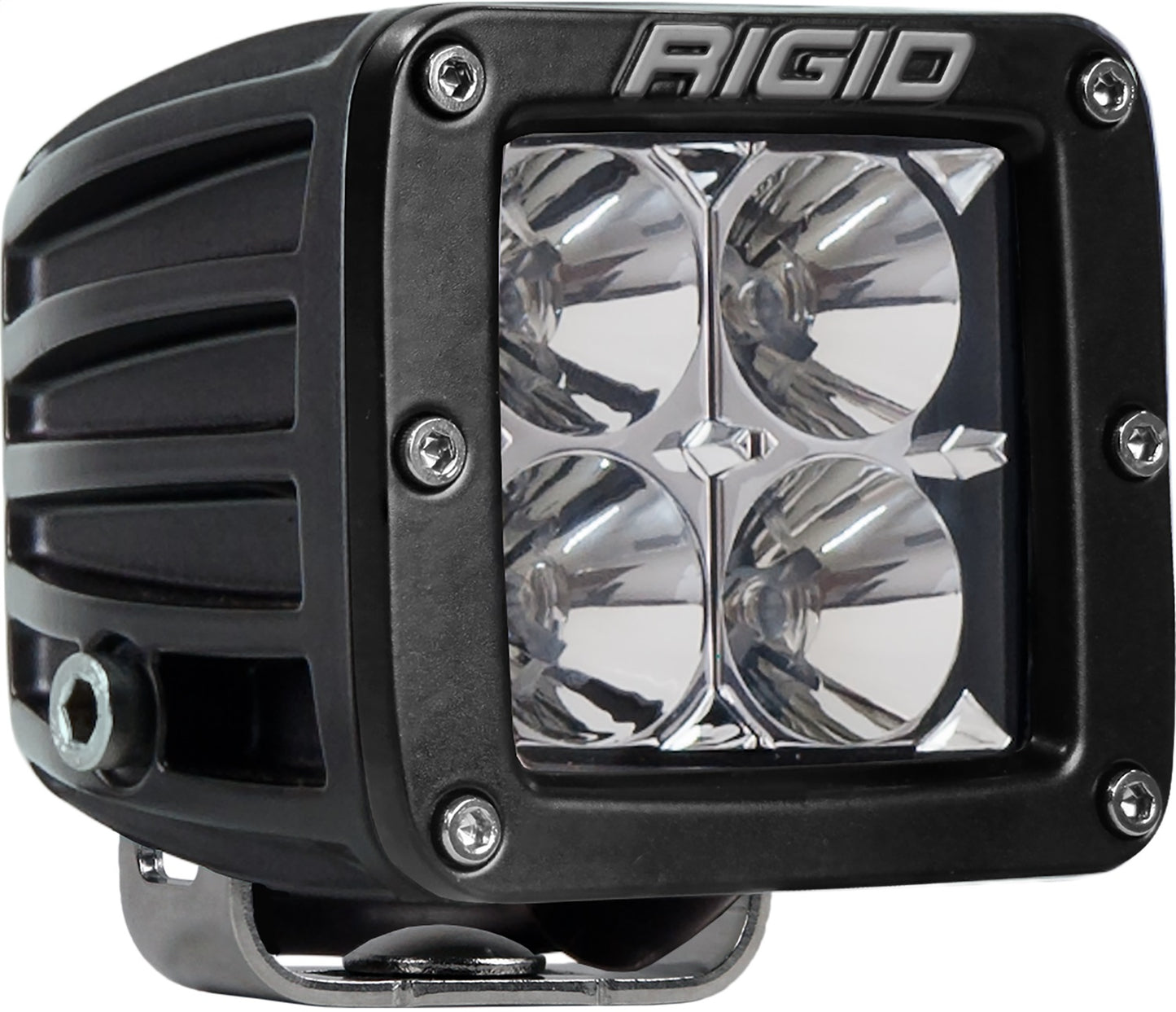 RIGID D-Series PRO LED Light Flood Optic Surface Mount Single