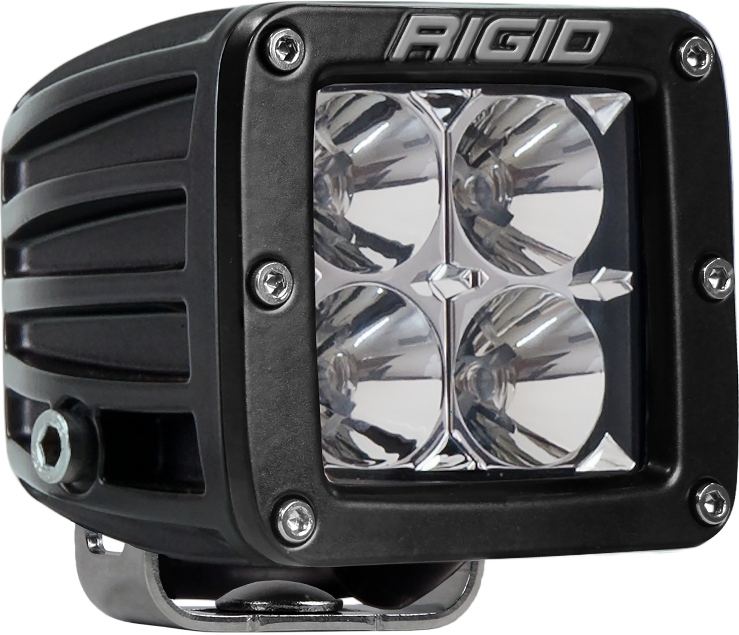 RIGID D-Series PRO LED Light Flood Optic Surface Mount Single