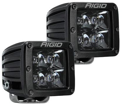 RIGID D-Series PRO Midnight Edition Spot Optic Surface Mount Pair