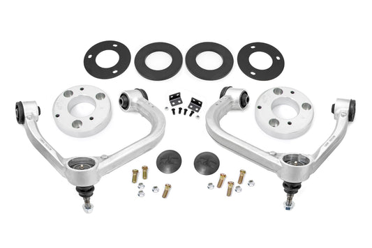Rough Country 3 Inch Lift Kit - Forged UCA - Ford F-150 Lightning 4WD (2022)