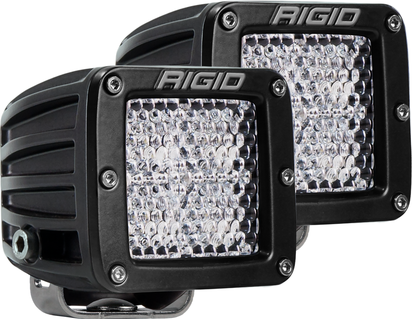 RIGID D-Series PRO LED Light Diffused Lens Surface Mount Pair