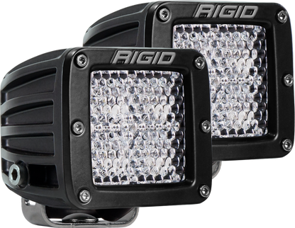 RIGID D-Series PRO LED Light Diffused Lens Surface Mount Pair