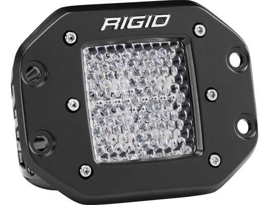 RIGID D-Series PRO LED Light Diffused Lens Flush Mount Single