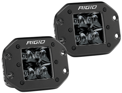RIGID D-Series PRO Midnight Edition Spot Optic Flush Mount Single