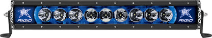 RIGID Radiance Plus LED Light Bar Broad-Spot Optic 20 Inch With Blue Backlight