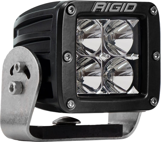 RIGID D-Series PRO LED Light Flood Optic Heavy Duty Black Housing Single