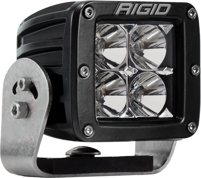 RIGID D-Series PRO LED Light Flood Optic Heavy Duty Black Housing Single