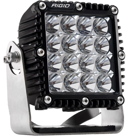 RIGID Q-Series PRO LED Light Flood Optic Black Housing Single