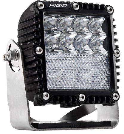 RIGID Q-Series PRO LED Light Spot/Down Diffused Combo Black Housing Single