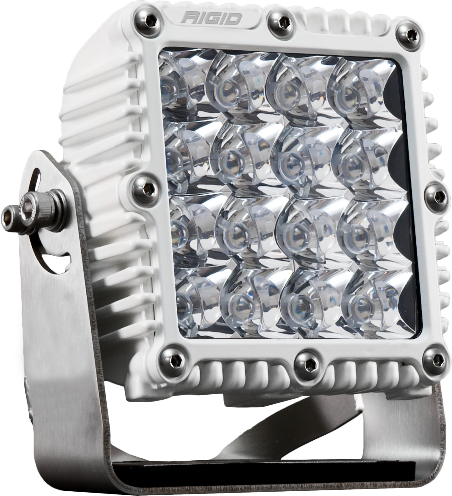 RIGID Q-Series PRO LED Light Spot Optic White Housing Single