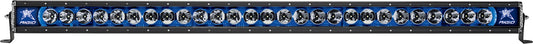 RIGID Radiance Plus LED Light Bar Broad-Spot Optic 50 Inch With Blue Backlight