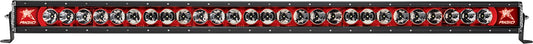 RIGID Radiance Plus LED Light Bar Broad-Spot Optic 50 Inch With Red Backlight