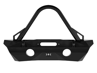 07-18 JK PRO SERIES FRONT BUMPER REC WINCH MNT W/ STINGER