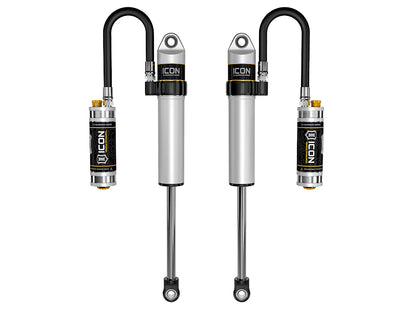 ICON 2005-2023 Toyota Tacoma/2003-2023 Toyota 4Runner//2007-2014 Toyota FJ Cruiser/2003-2009 Lexus GX470 Front 2.5 VS Remote Reservoir W/ CDCV S2 Secondary Shocks Pair