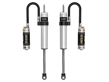 ICON 2007-2014 Toyota FJ Cruiser/2003-2023 Toyota 4Runner/2003-2023 Lexus GX 1-3” Lift Rear 2.5 VS Remote Reservoir W/ CDCV Shocks Pair