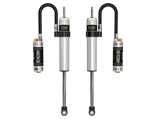 ICON 2007-2014 Toyota FJ Cruiser/2003-2023 Toyota 4Runner/2003-2023 Lexus GX 1-3” Lift Rear 2.5 VS Remote Reservoir W/ CDCV Shocks Pair