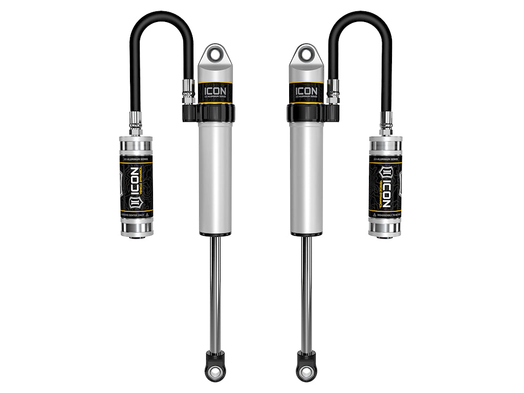 ICON 2005-2023 Toyota Tacoma/2003-2023 Toyota 4Runner/2007-2014 Toyota FJ Cruiser/2003-2009 Lexus GX470 Front 2.5 VS Remote Reservoir S2 Secondary Shocks Pair