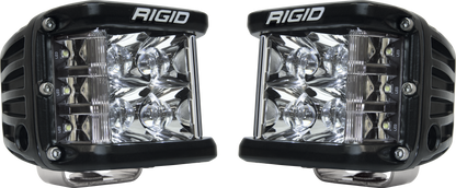 RIGID D-SS PRO Side Shooter Spot Optic Surface Mount Black Housing Pair