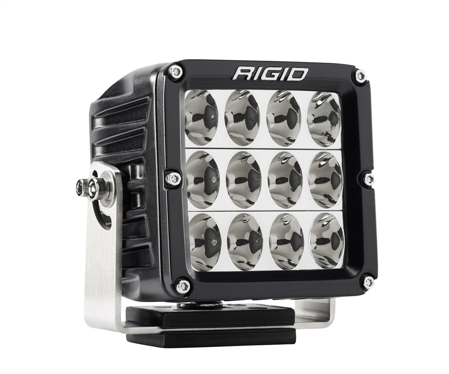 RIGID D-XL PRO LED Light Driving Optic Surface Mount Black Housing Single