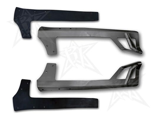RIGID 2007-2017 Jeep JK Brow Mount Fits 50 Inch E-Series SR-Series Or Radiance