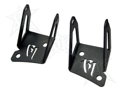 RIGID 2007-2015 Jeep JK A-Pillar Mount Kit Fits D-Series Or Radiance POD Lights
