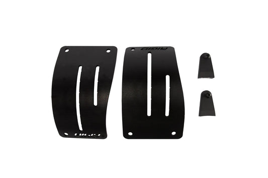 RIGID 2018-2021 Jeep Wrangler JL Cowl Mount Fits 2 Sets D-Series LED Lights Pair