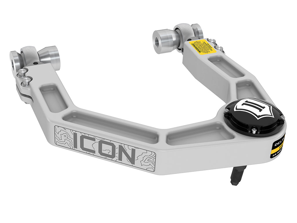 ICON 2021-2023 Ford Bronco Billet Upper Control Arm/Delta Joint Pro Kit