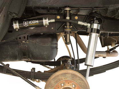 ICON 2005-2023 Toyota Tacoma Rear 2.5 Aluminum Series RXT Remote Reservoir Shocks Pair