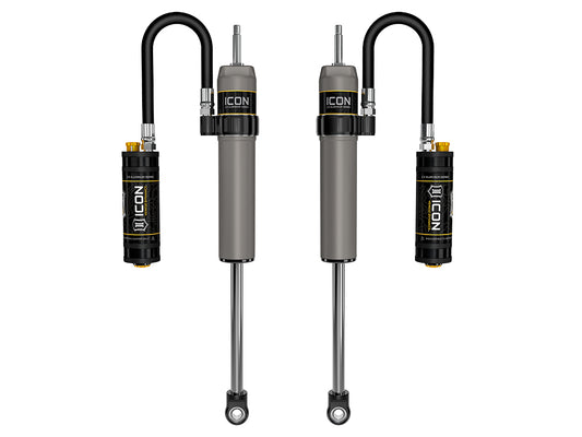 ICON 2022-2023 Toyota Tundra 3-3.5" Lift 2.5 VS Remote Reservoir Rear Shocks W/CDCV Pair