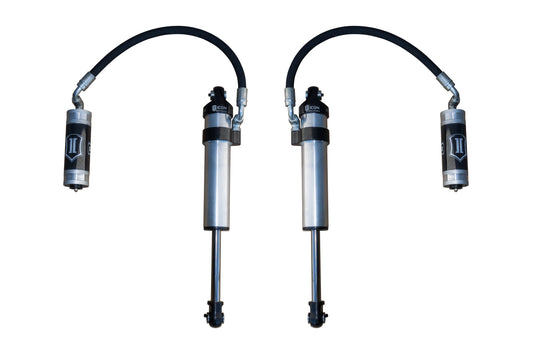 ICON 2003-2023 Toyota 4Runner/2005-2023 Toyota Tacoma/2007-2014 Toyota FJ Cruiser Front 2.5 VS Long Travel Remote Reservoir Secondary Shocks Pair