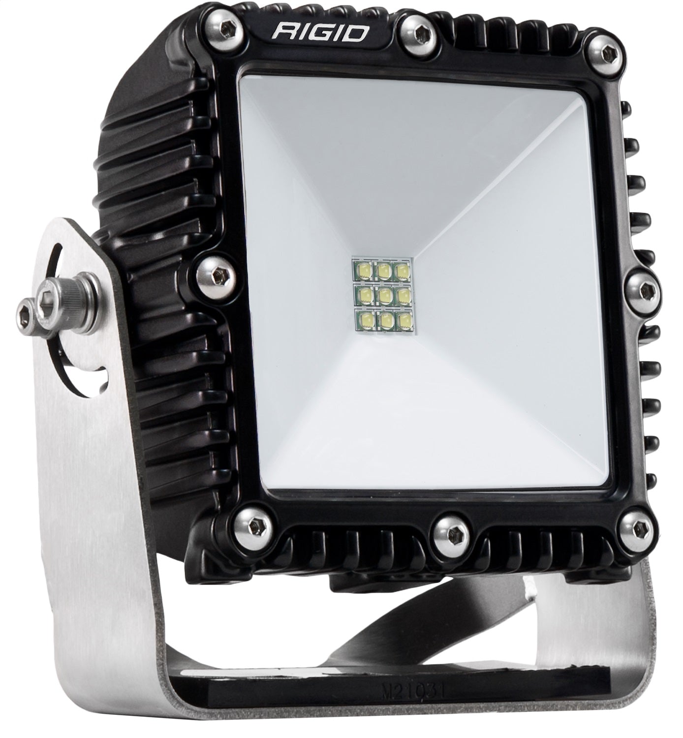 RIGID 4X4 115 Degree DC LED Scene Light Surface Mount Black Housing Single