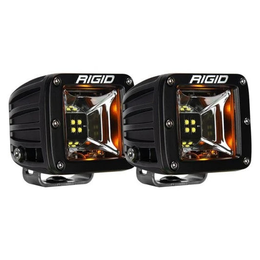 RIGID Radiance Scene Light W/Amber Backlight Surface Mount Black Housing Pair
