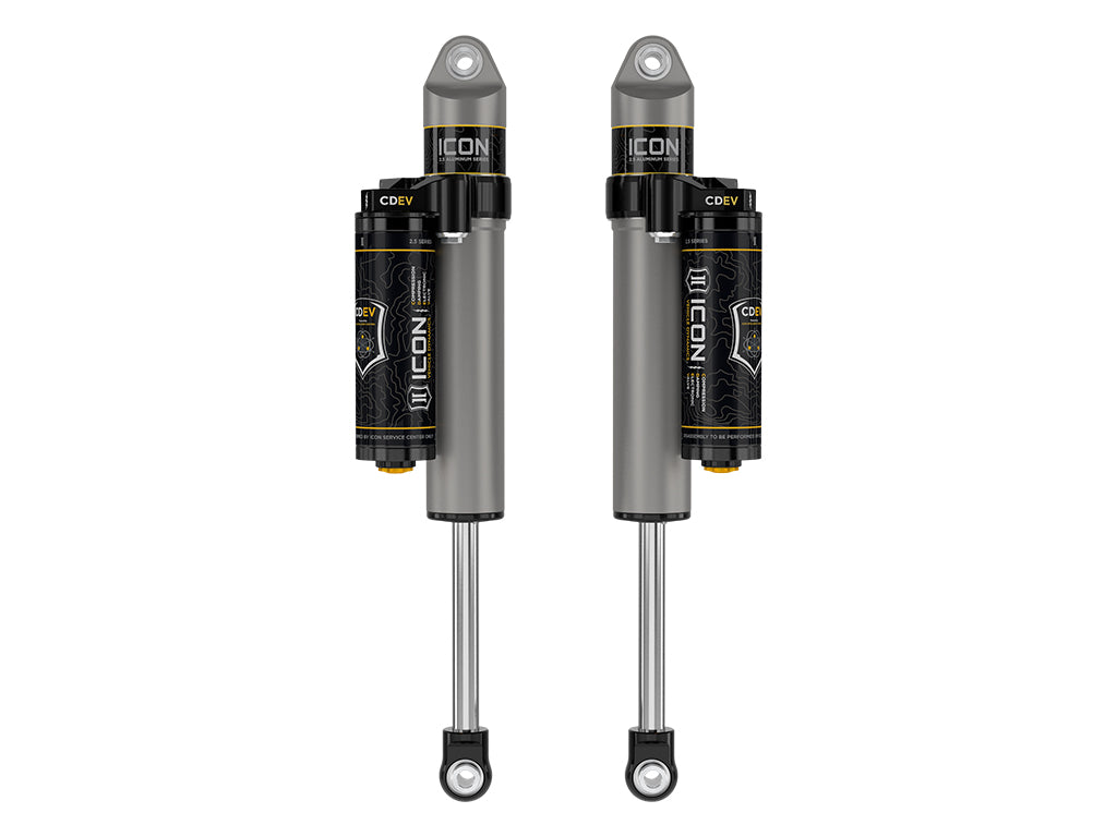 ICON 2023 GMC Canyon/Chevrolet Colorado 0-1” Lift Rear 2.5 VS Piggyback Reservoir W/ CDEV Shocks Pair