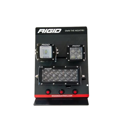 RIGID PRO POP Countertop Display Includes D-Series E-Series Scene Light