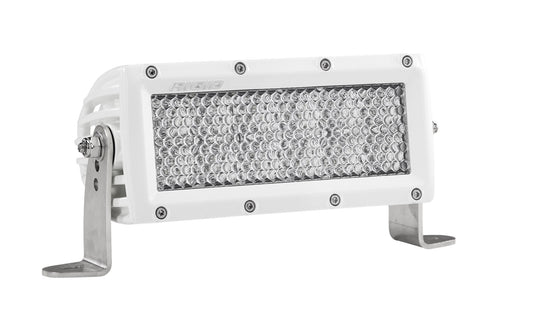 RIGID E-Series PRO LED Light Flood Diffused 6 Inch White Housing