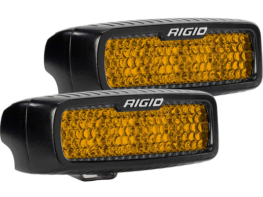 RIGID SR-Q Rear Facing Light High/Low Amber Diffused Surface Mount Pair