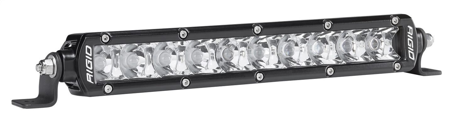 RIGID SR-Series PRO LED Light Spot Optic Amber 10 Inch Black Housing