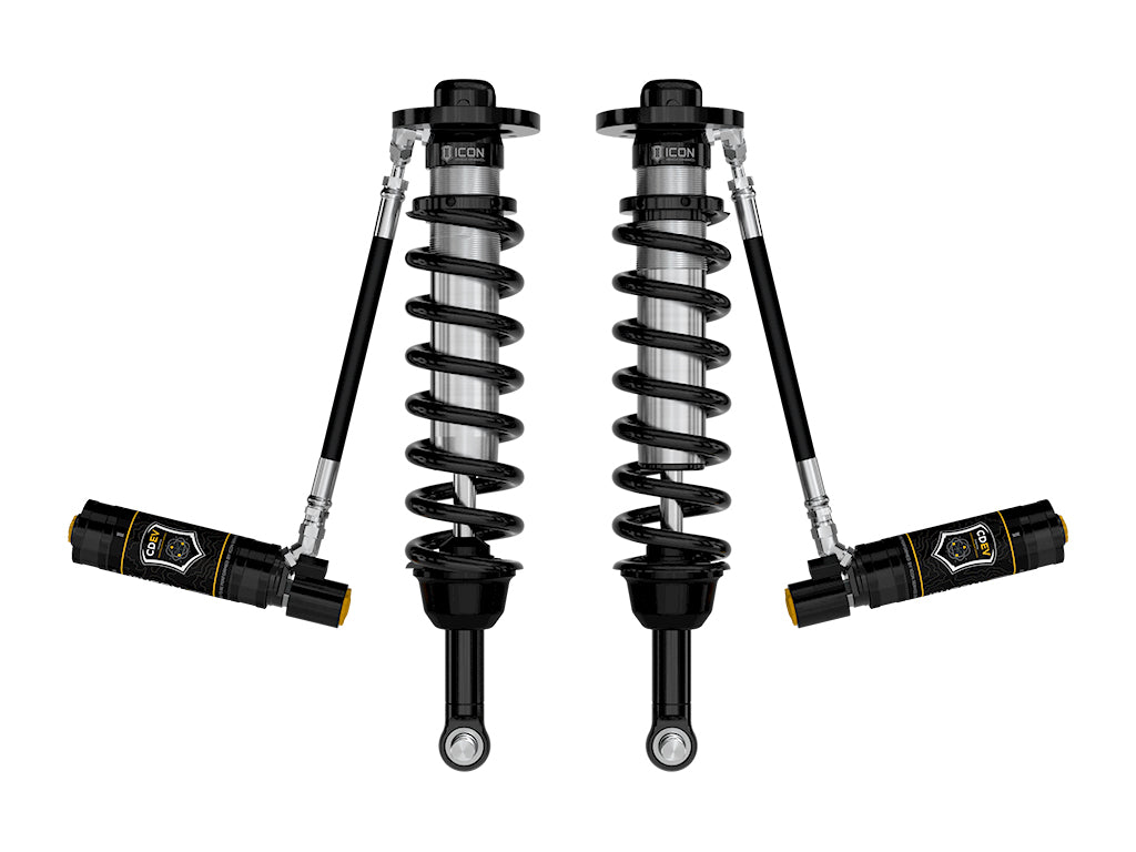 ICON 21-23 Ford F150 4WD 2.75-3.5" Lift Front 2.5 VS RR Coilovers W/ CDEV Pair