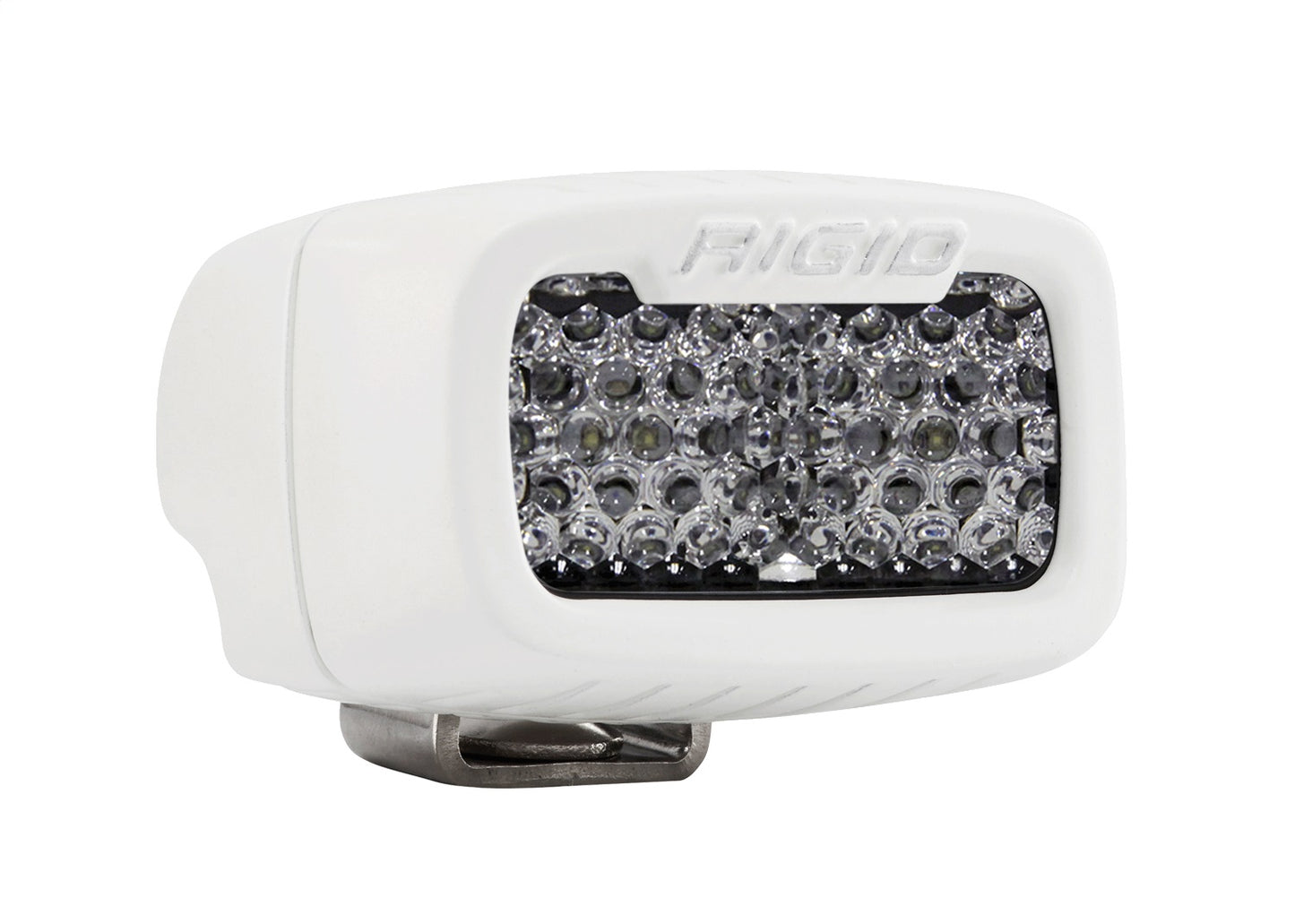 RIGID SR-M Series PRO Flood Diffused Surface Mount White Housing Single