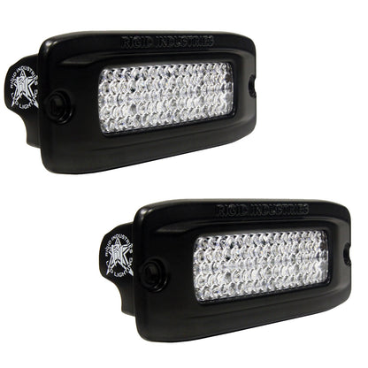 RIGID Back-Up Kit Includes 2 SR-Q Series PRO Flood Diffused Flush Mount