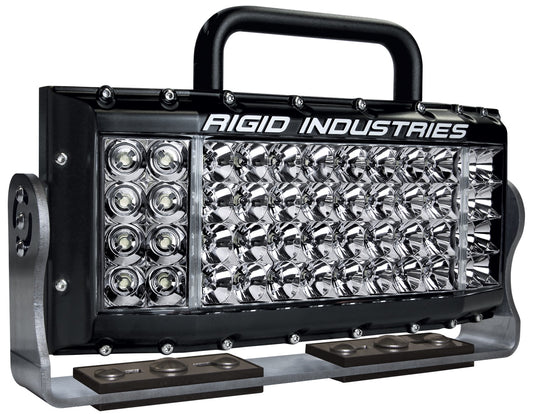 RIGID Site Series AC Work Light Flood Optic Black Housing Single