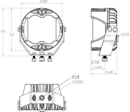 Baja Designs - 297813 - LP4 Pro LED Auxiliary Light Pod Pair