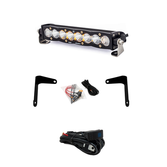 Baja Designs - 447037 - S8 10 Inch Shock Mount Light Bar Kit