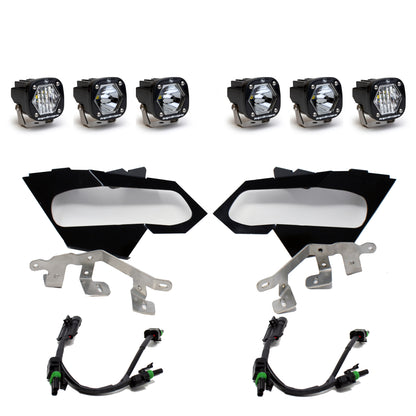 Baja Designs - 447074 - S1 Triple LED Headlight Kit