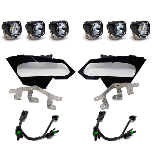 Baja Designs - 447075 - S1 Triple LED/Laser Headlight Kit