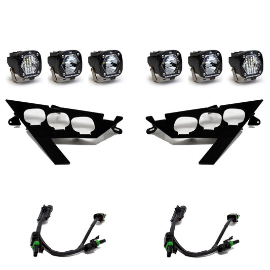 Baja Designs - 447157 - S1 Triple LED/Laser Headlight Kit