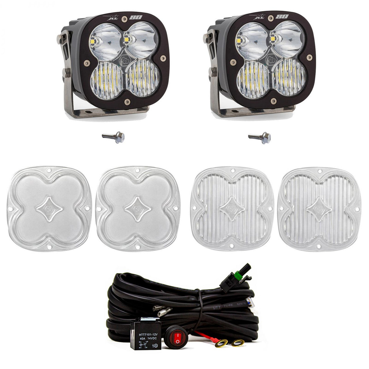 Baja Designs - 447751 - XL80 A-Pillar Light Kit